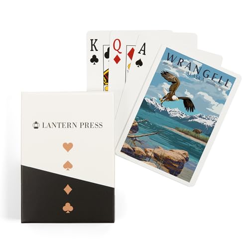 Baraja de póker Wrangell Alaska 52 cartas tamaño póker