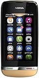  Nokia Asha 311 - Smartphone libre (pantalla táctil de 7,6 cm (3\"), cámara de 3,2 Mpx, Wi-Fi), color marrón [Importado de Alemania]