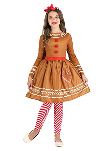 Disfraz de Muñeca de Jengibre para Niñas miniatura 1