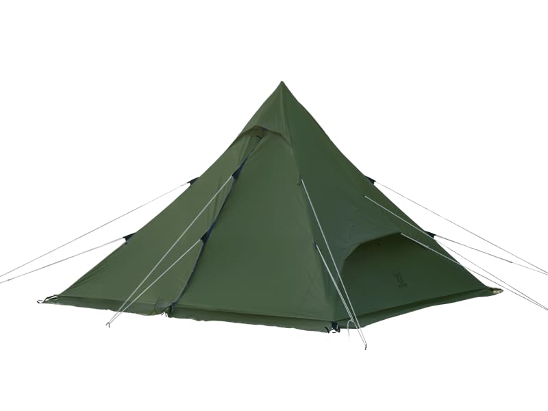 DOD RX Pyramid Tent for Camping - Durable All Season Teepee...