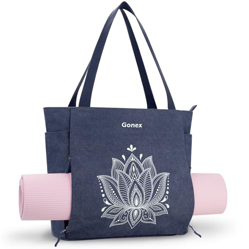 Gonex Bolsa de Yoga, Tote Portamat Impermeable de Alta Capacidad