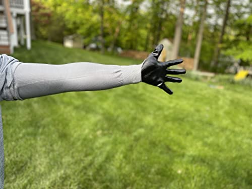 Charguy Long Gardening Gloves, Protection Sleeves, No-Slip Grip, Strong Durable Garden Gloves, Flexible Sleeve, Extended Cuff, Women/Men, 1 Pair #TOP1