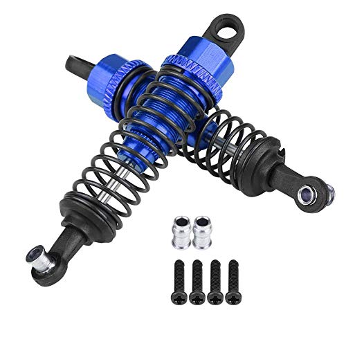 Dilwe RC Auto Stoßdämpfer, Modell Auto Aluminium Legierung Stoßdämpfer Dämpfer für FS 1/18 Fernbedienungsteil LKW Zubehör( Dunkelblau)