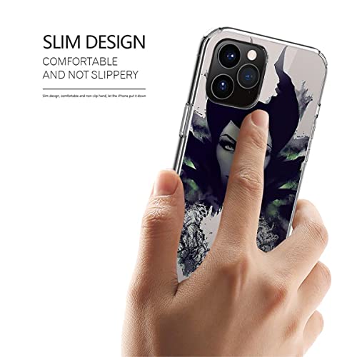Case Phone Compatible With Samsung 15 Iphone 14 Maleficent Se 2020 Tested 13 7 8 X Xr 11 12 Pro Max 14 Scratch Accessories Waterproof Transparent #TOP1