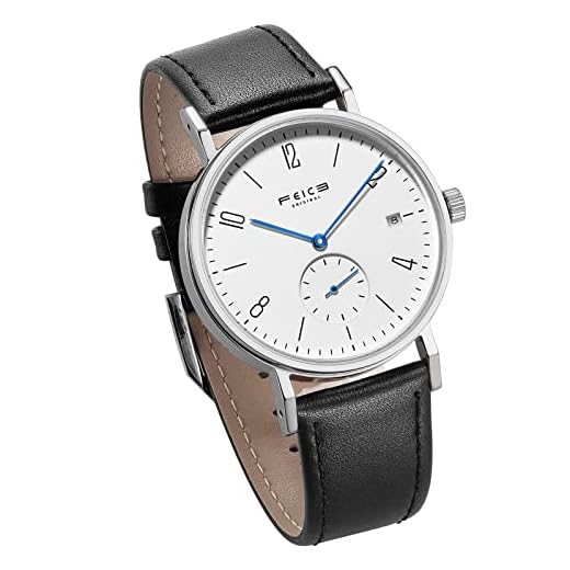 FEICE Automatik mit Saphirglas Lederarmband Ø38mm - FM201