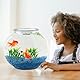 FloraMolly 3Pcs Kleine Aquarium Pflanzen, Realistische Fischtank Pflanzen Künstliche Gefälschte Fischtank Dekorationen Pflanzen-Grün