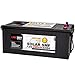 Produktbild Solarbatterie 220Ah 12V Versorgungsbatterie Wohnmobil Batterie Boot Solar SMF Akku total wartungsfrei 180Ah