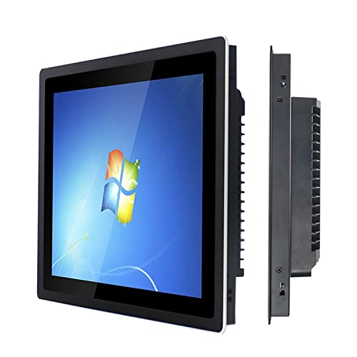 Image of 15.6 Inch Industrial Panel PC Capacitive Touch Screen with WiFi Win10 (4GB RAM+64GB SSD, Core i3-8130U)