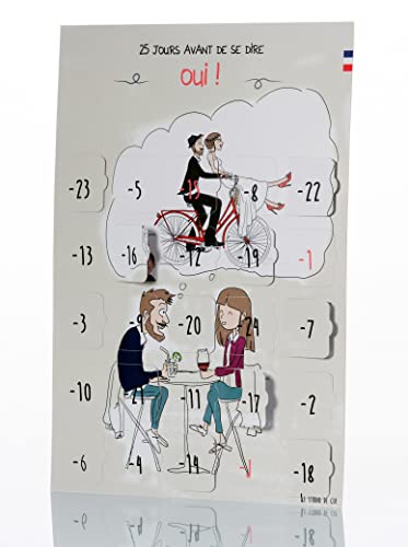 Advent Calendar 25 Days Before Wedding - Wedding Gift for Couples - EVJF Gift - Wedding Organization Guide - Image 4