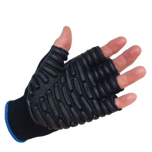 Impacto Anti-Vibration Gloves, XL, Black, Protects from Impact and Vibration