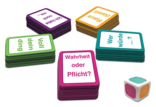 HUCH! | 881953 | for The Girls | Der Partyklassiker nur für Erwachsene | Best-of der coolsten Partyspiele | Trinkspiel | für 3+ Spieler ab 18 Jahren | Für den perfekten Mädelsabend!