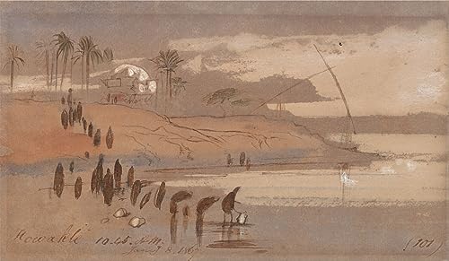 Affiche Toile Howatke Edward Lear habillez un mur vide avec un portrait d'art unique