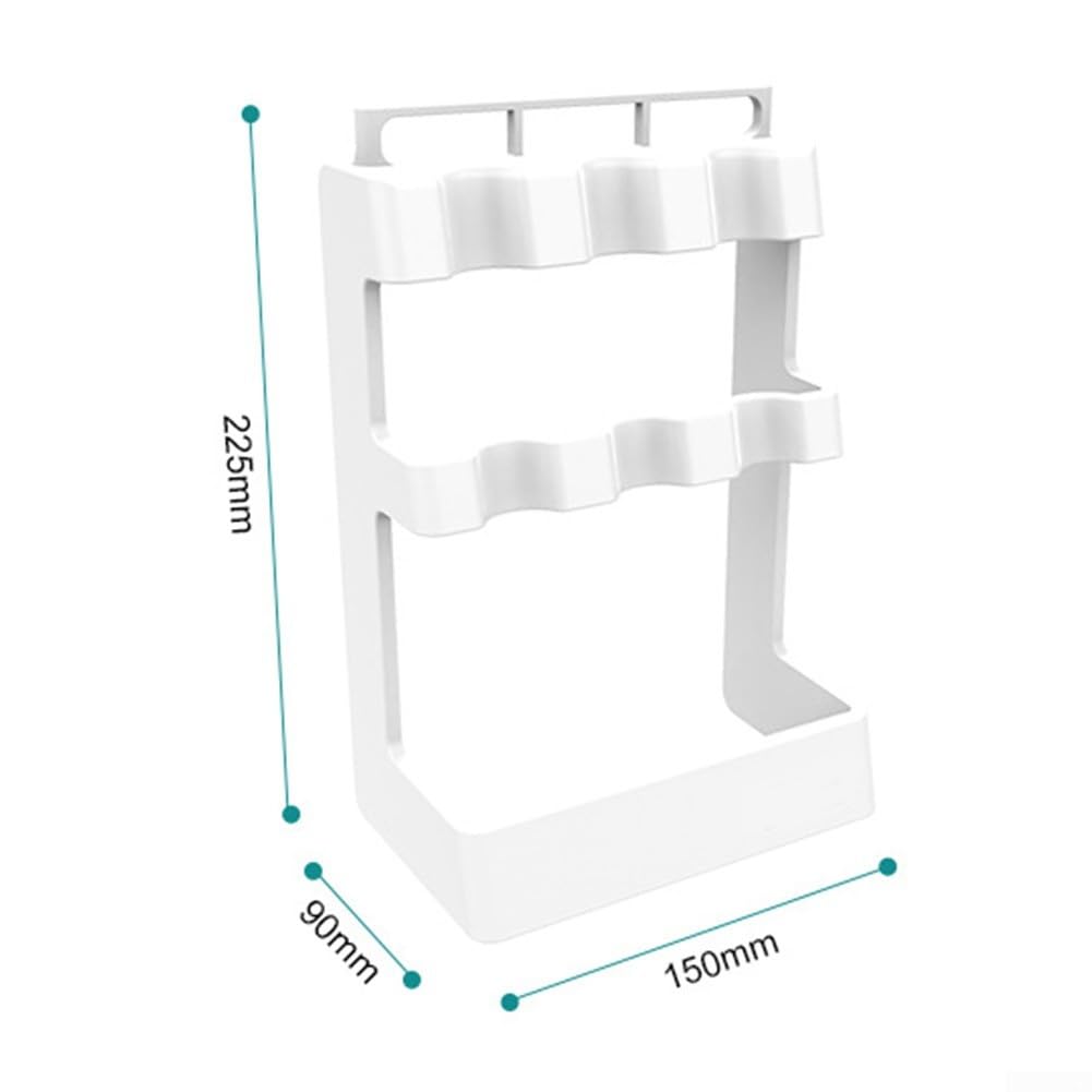 Soportes de pipetas de laboratorio con formas trapezoidales y redondas para pipetas ajustables, hechos de ABS para apoyar una organización eficiente del banco (trapezoide)