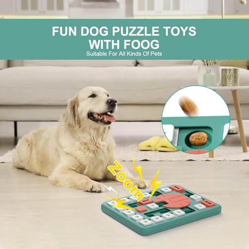 Image of Dog Puzzle Toys, Treat Dispensing Dog Enrichment Toys for IQ Training and Brain Stimulation, Interactive Mentally Stimulating Toys as Gifts for Puppies, Cats, Dogs (L-Level 4)