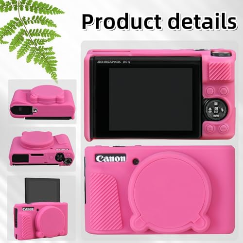 Funda para cámara Canon PowerShot SX740 SX730 silicona miniatura 5