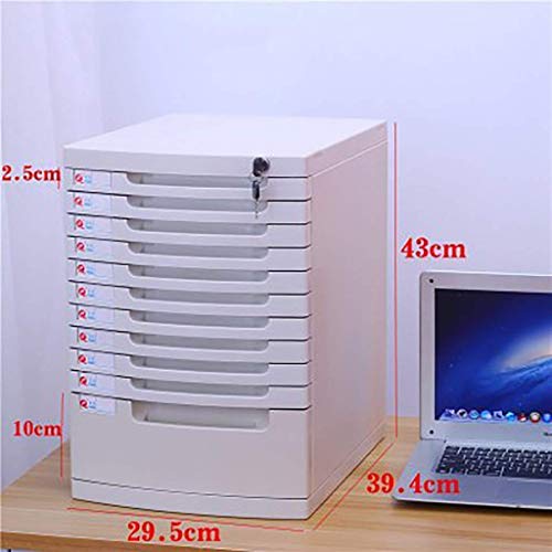 Preisvergleich Produktbild Schreibtischlampe Wohnung Flach Aktenschrank Flachaktenschrank Flachaktenschrank -Wohnung Desktop Storage Box Möbel Archivschrank s Aktenschrank, mit Schloss mit hoher Kapazität speichern kann A4-Date