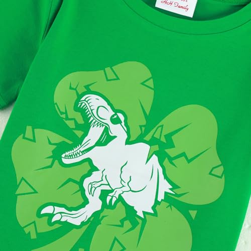 Image of Kids St. Patrick's Day Shirt Boys and Girls Green T-Shirt Clothing 4-12 Years
