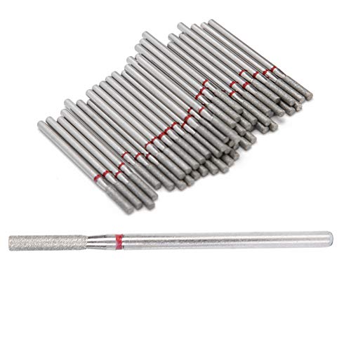 xuuyuu Kit de 50 piezas para manicura con puntas de taladro miniatura 5