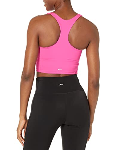 Amazon Essentials Women's Active Sculpt High Neck Racer Back Sports Bra Tank (Available in Plus Size) - Image 3