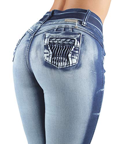 Plus/Junior Size Colombian Design Butt Lifting High Waist Skinny Jeans2
