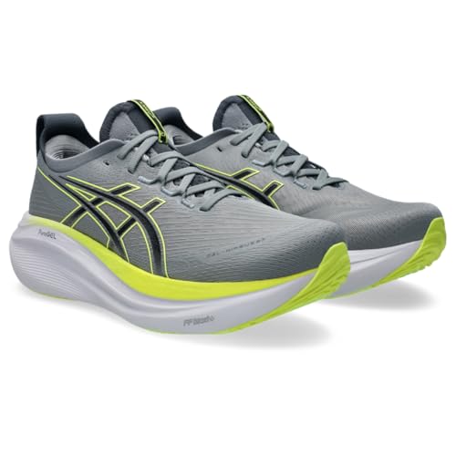 ASICS Men's Gel-Nimbus 27 Running Shoe, 10.5, Gravel/Carrier Grey