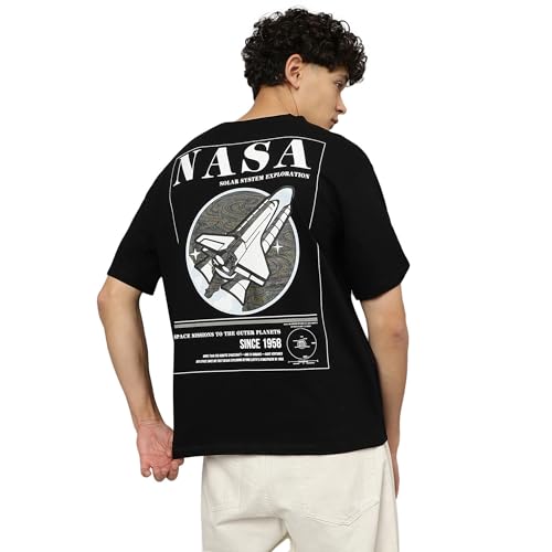 Image of Free Authority Men's Printed Loose Fit T-Shirt