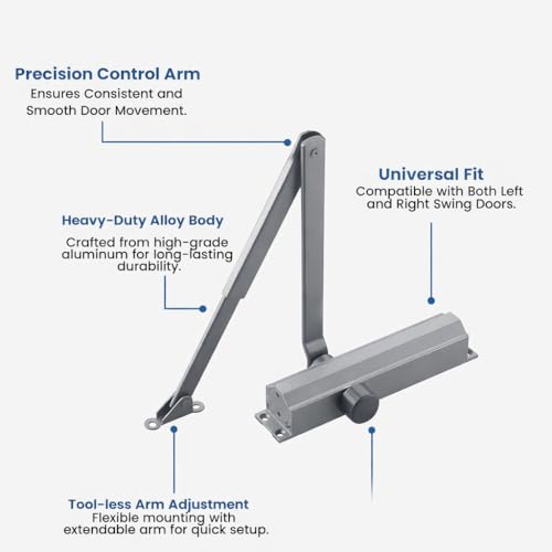 Generic Ultra Sleek Door Closer - Image 4