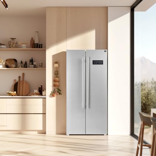Forno Salerno Built-In Side-by-Side Refrigerator