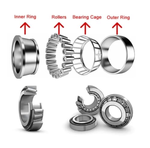 Roulement à rouleaux cylindriques NUP2208 pour arbre moteur de 40mm