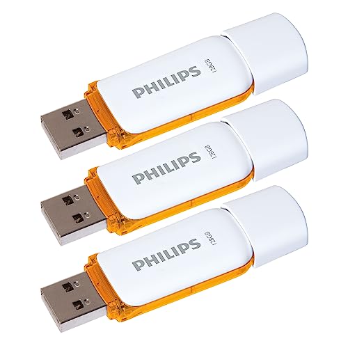 Philips Snow Édition High Speed clé USB 2.0 3X 128 Go pour PC, Ordinateur Portable, Stockage de...