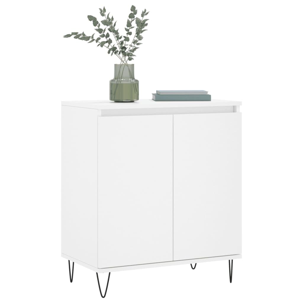Generico Credenza Bianca 60x35x70 cm in Legno Multistrato,Bianco,17.85kg,827156