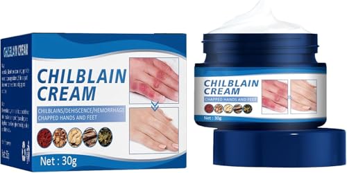Chilblain Cream Cracked Skin Repair Cream Cracking Cream Cream Winter Anti-Cracking ChilblainCream-Anti-Cracking Foot RepairCream 30G