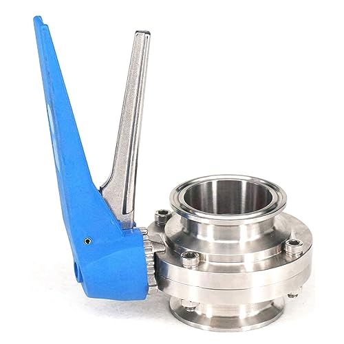 Vanne papillon sanitaire pour brassage maison et plomberie étanche en acier 304 - 2