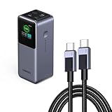 UGREEN Nexode Power Bank 20000mAh Bundle with USB C to USB C Cable 3.3FT Compatible with iPhone 15/15 Pro/15 Pro Max, MacBook Pro/Air, Galaxy S24/S23, iPad Pro/Air, Pixel 8
