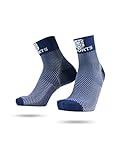 SWORTS Kompressionssocken Kurz I Plantarfasziitis Compression Socks Fersensporn (Extra Weiche Laufsocken mit Anti-Blasenschutz), L