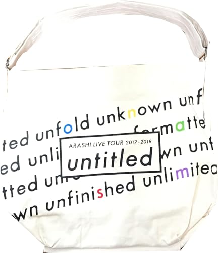 �� ARASHI LIVE TOUR 2017-2018 untitled �R���T�[�g ���� �O�b�Y �V���b�s���O�o�b�O