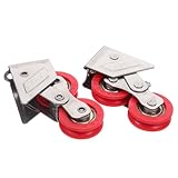 Compatibilité étendue et installation rapide : les roulettes de remplacement universelles pour portes coulissantes s’adaptent à la plupart des portes et fenêtres en aluminium. leur installation est simple et rapide, pour une rénovation express. roue de suspension pour porte coulissante, roulettes de remplacement pour porte-fenêtre