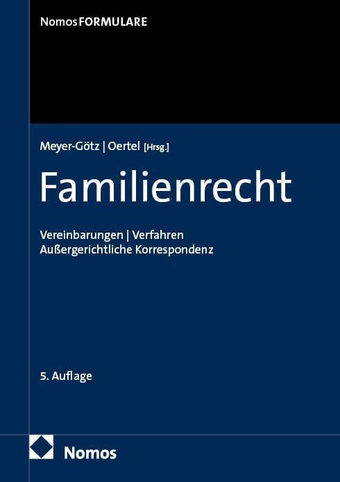 Familienrecht: Vereinbarungen | Verfahren | Außergerichtliche Korrespondenz