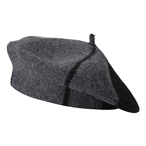Immagine prodotto: ZLYC Donna Inverno Basco Scozzese Stile Francese Berretto