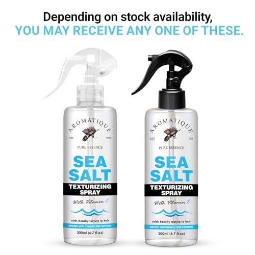 Image of Aromatique Sea Salt Spray | Texturizing & Volumizing Hair Spray for Men & Women | Matte Finish | Adds Beach Waves & Natural Texture | Lightweight Formula | No Parabens 200ml