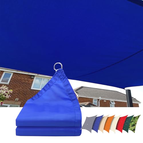 Voile d'ombrage imperméable 4x8m anti-UV pour grand jardin