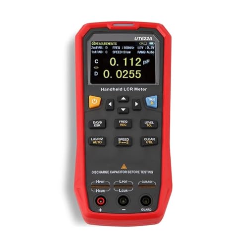 UT622A UT622C UT622E マルチメーター LCRメーター UT622 デジタルブリッジ 容量計 インダクタンス 容量 抵抗 マルチテスター プロにもDIY愛好家にも(UT622A)