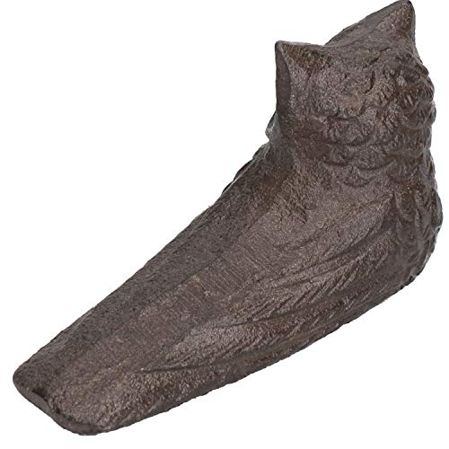 Ab Tools Owl Door Stop Cast Iron Doorstop Stopper Wedge Animal House Decoration Bird #TOP2