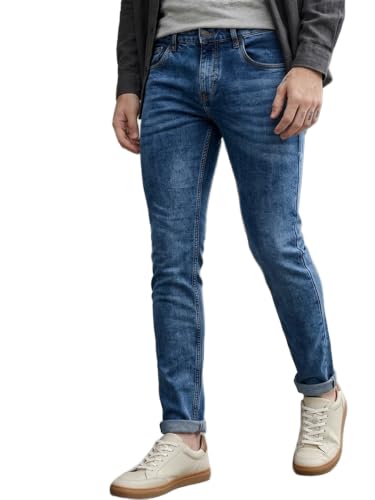 Image of Urbano Fashion Men's Stretch Fit Mid Rise Jeans