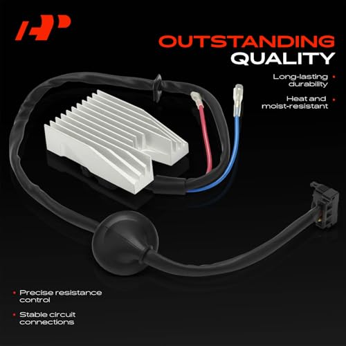 Image of A-Premium Automatic HVAC Blower Motor Resistor Compatible with Mercedes-Benz E320, 300E, 300D, 300CE, E300, 400E, E420, 300TE, 500E, E500