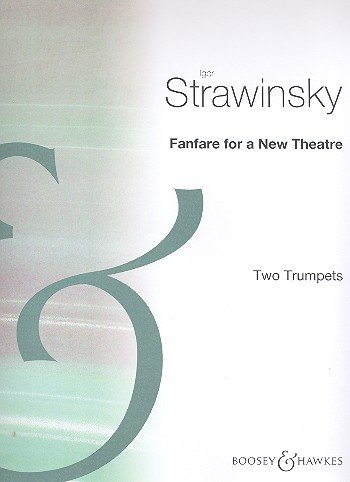 Partition d'exécution Fanfare for a New Theatre pour illuminer vos concerts à 2 trumpets