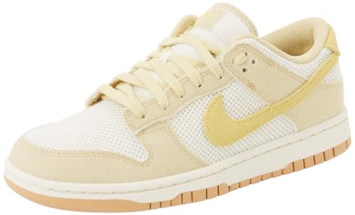 NIKE HJ5864-700 W Dunk Low NN SE Mujer Team Gold/Soft Yellow-Pale Ivory EU 39