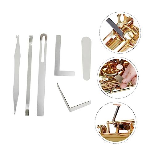 ifundom Saxophone Maintenance Tool Set Repair Kit for Saxophone Flute Clarinet Oboe Durable Materials Portable Design Essential for Wind Instruments Care