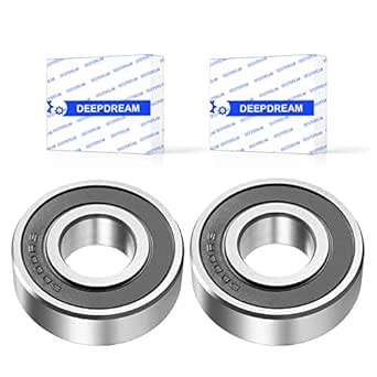 Roulement à Billes 6000-2RS En Acier (10x26x8 Mm) - Marque ISB BEARINGS, Référence 43107