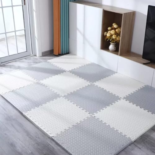 Image of Puzzle Flooring || Kids Interlocking Play mat || Baby Play Mat || Play mats for Kids | School Mats || 12 MM Thick (16 Tiles - 64 Sq Ft)